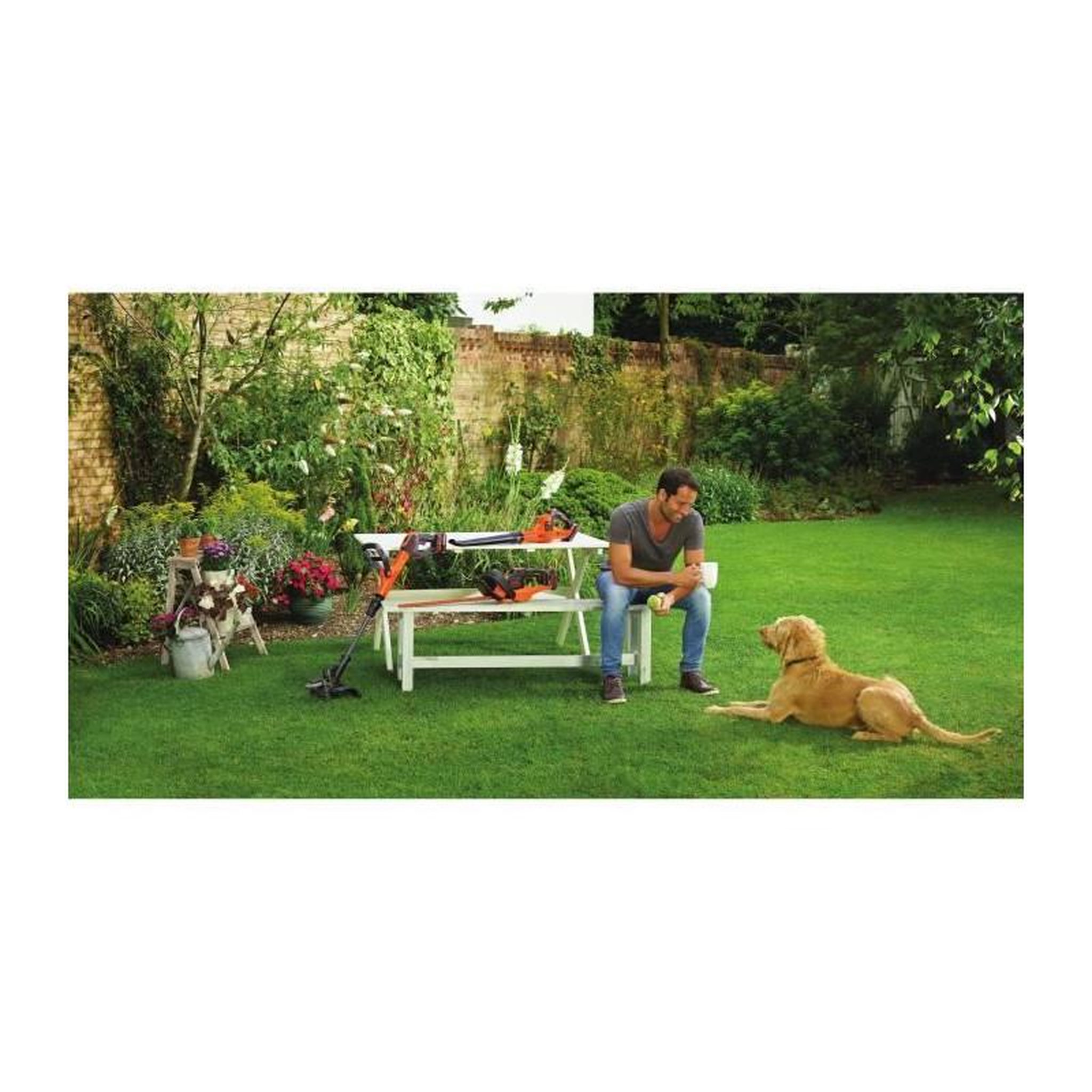 Voir la diapositive 4 : Black et Decker BLACK + DECKER Taille-haies sans fil anti-blocage GTC18452PC 18 V