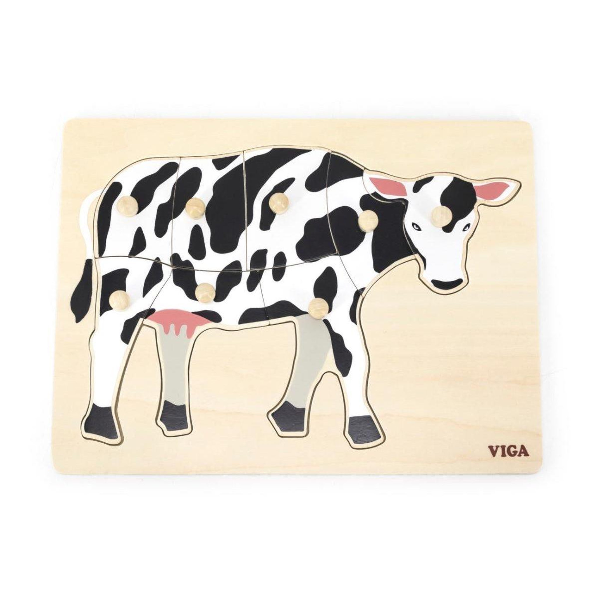 VIGA Puzzle montessori  44608 vache