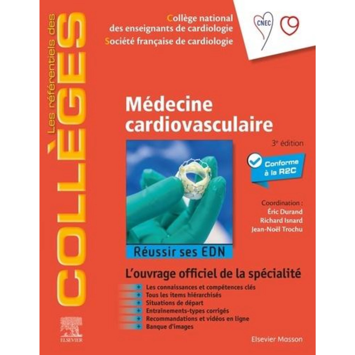 MEDECINE CARDIOVASCULAIRE. REUSSIR SES EDN, 3E EDITION, Durand Eric