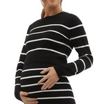 MAMALICIOUS Pull  Femme Mamalicious Newsiv. Coloris disponibles : Noir