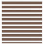 Voir la diapositive 1 : VIDAXL Store zebre marron 150x150cm largeur du tissu 145,9cm polyester
