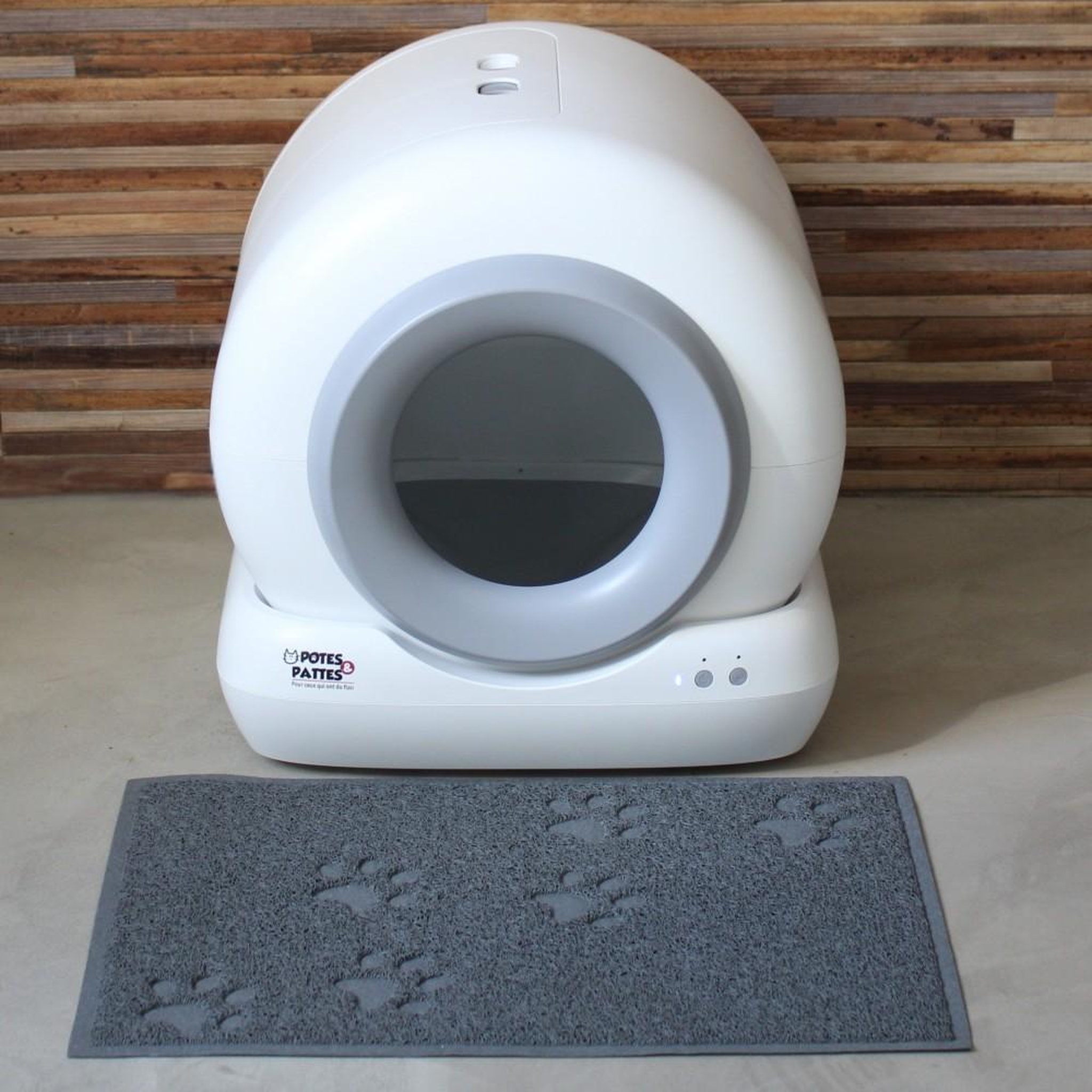 Voir la diapositive 6 : MON AMI LUKI Maison toilette automatique potes & pattes pour chat