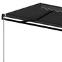 Voir la diapositive 5 : VIDAXL Auvent manuel retractable 500x350 cm Anthracite
