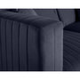 Voir la diapositive 5 : LISA DESIGN Nova - canapé modulable d'angle gauche - 5 places - avec pouf d'appoint - en velours