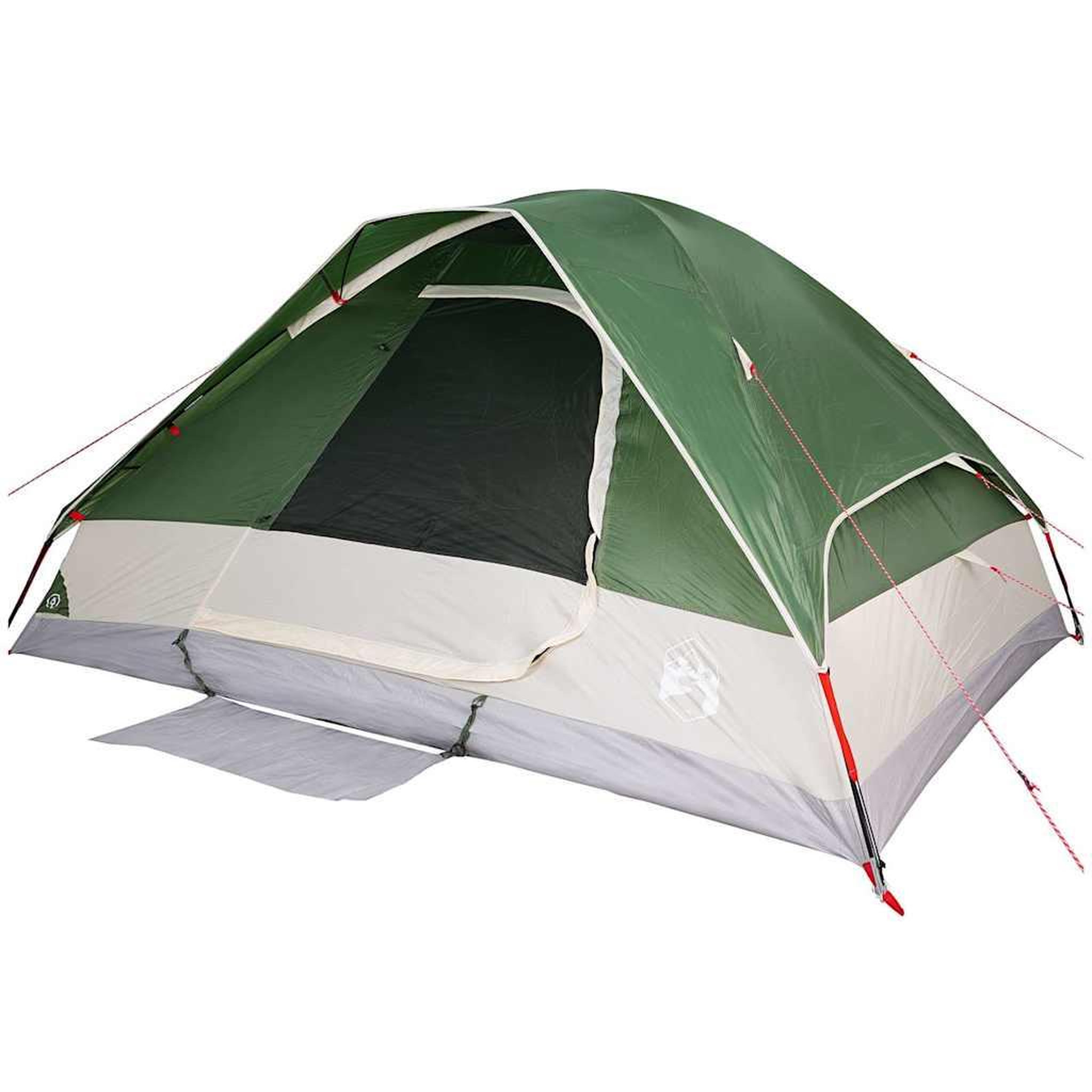 Voir la diapositive 4 : VIDAXL Tente familiale a dome 6 personnes vert impermeable
