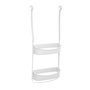 Voir la diapositive 1 : FIVE Support de Douche 2 Paniers  Souple  70cm Blanc