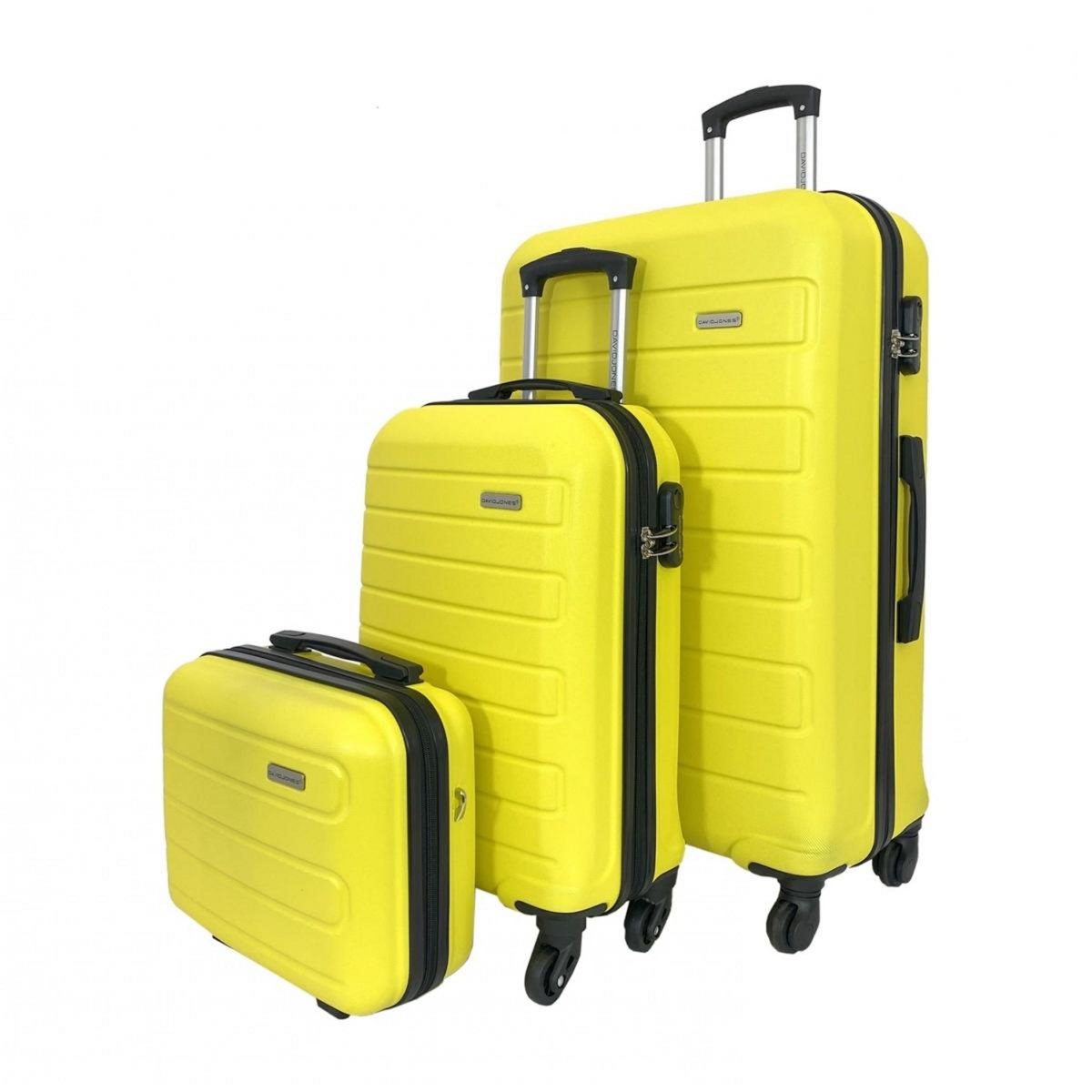 David Jones Lot 2 valises cabine et soute et vanity rigides