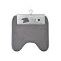 Voir la diapositive 2 : Paris Prix Tapis Contour WC  Vitamine II  45x45cm Anthracite