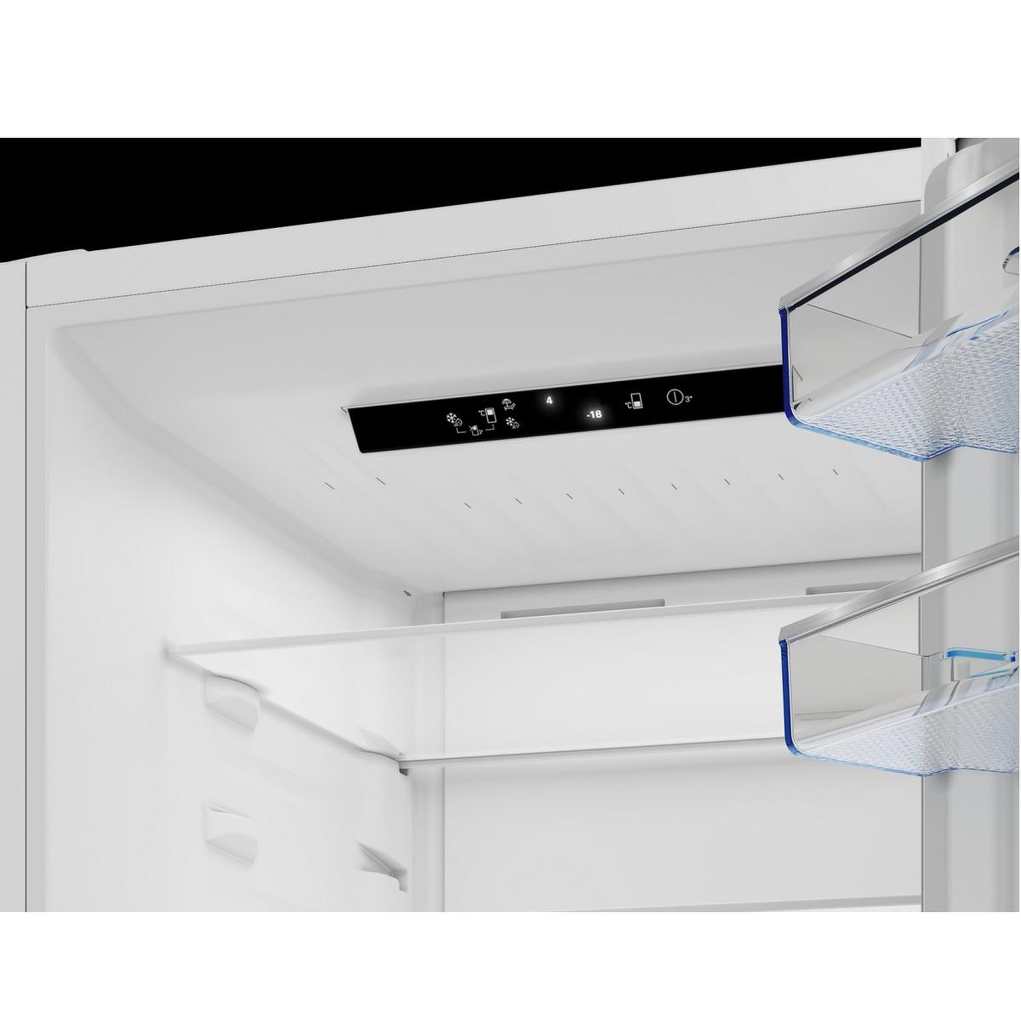 Voir la diapositive 5 : Beko Réfrigérateur combiné 60cm 415l ventilé blanc - B3RCNE415HW