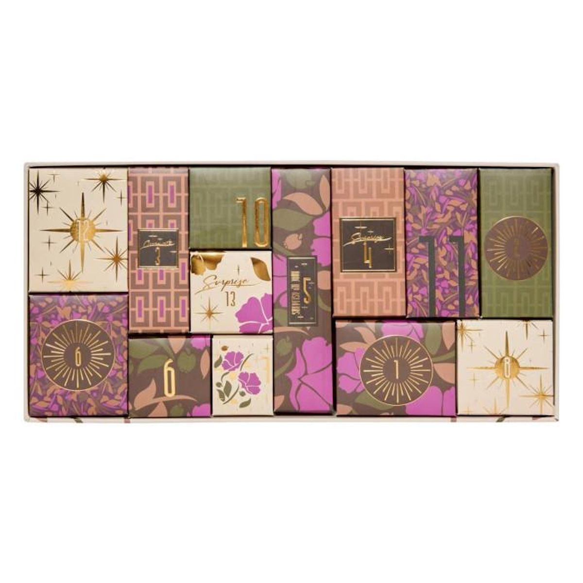 ATMOSPHERA Coffret Senteur Calendrier de l'Avent  Belli  36cm Multicolore