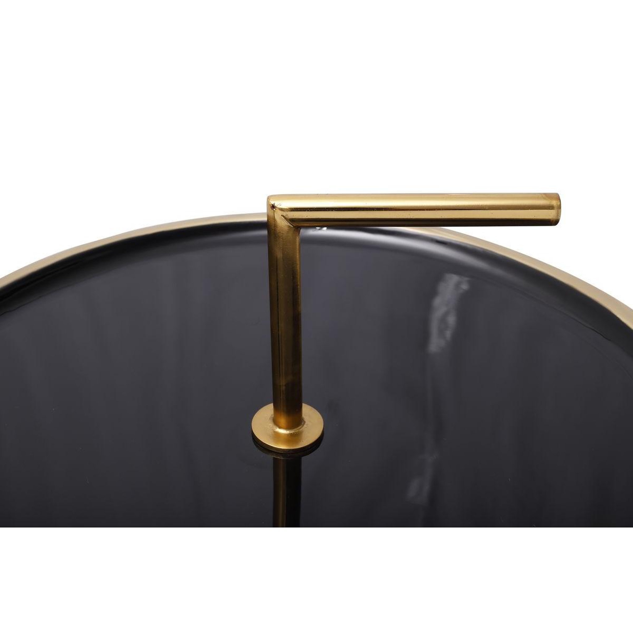 Voir la diapositive 2 : Paris Prix Table d'appoint design  jouy  49cm noir