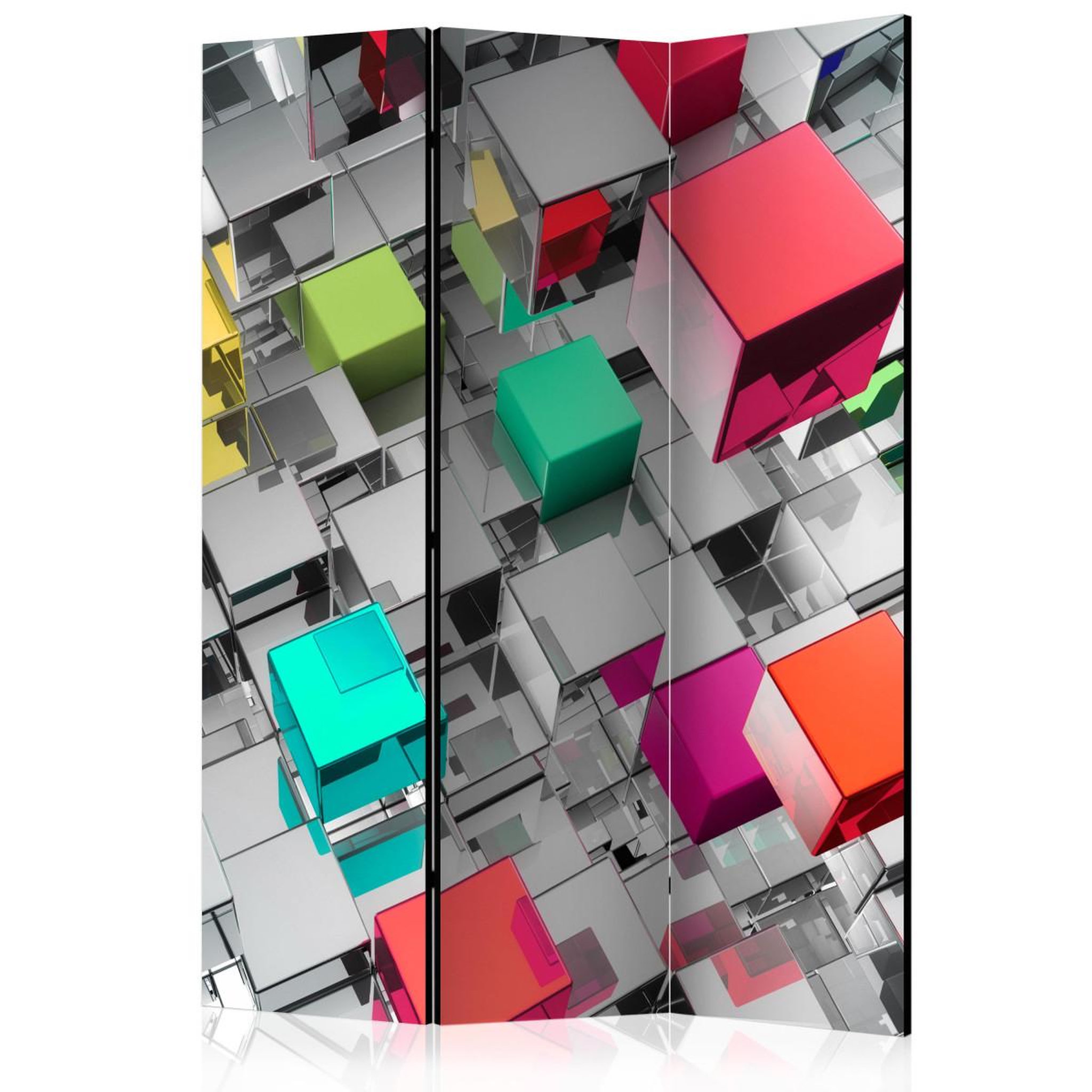 Paris Prix Paravent 3 volets  colours of metal  135x172cm