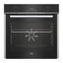 Voir la diapositive 1 : Beko Four encastrable - Chaleur pulsée 3D - BEKO - BCBIM16300XDE - Inox - 72 L - 59,4x56,7x59,5 cm
