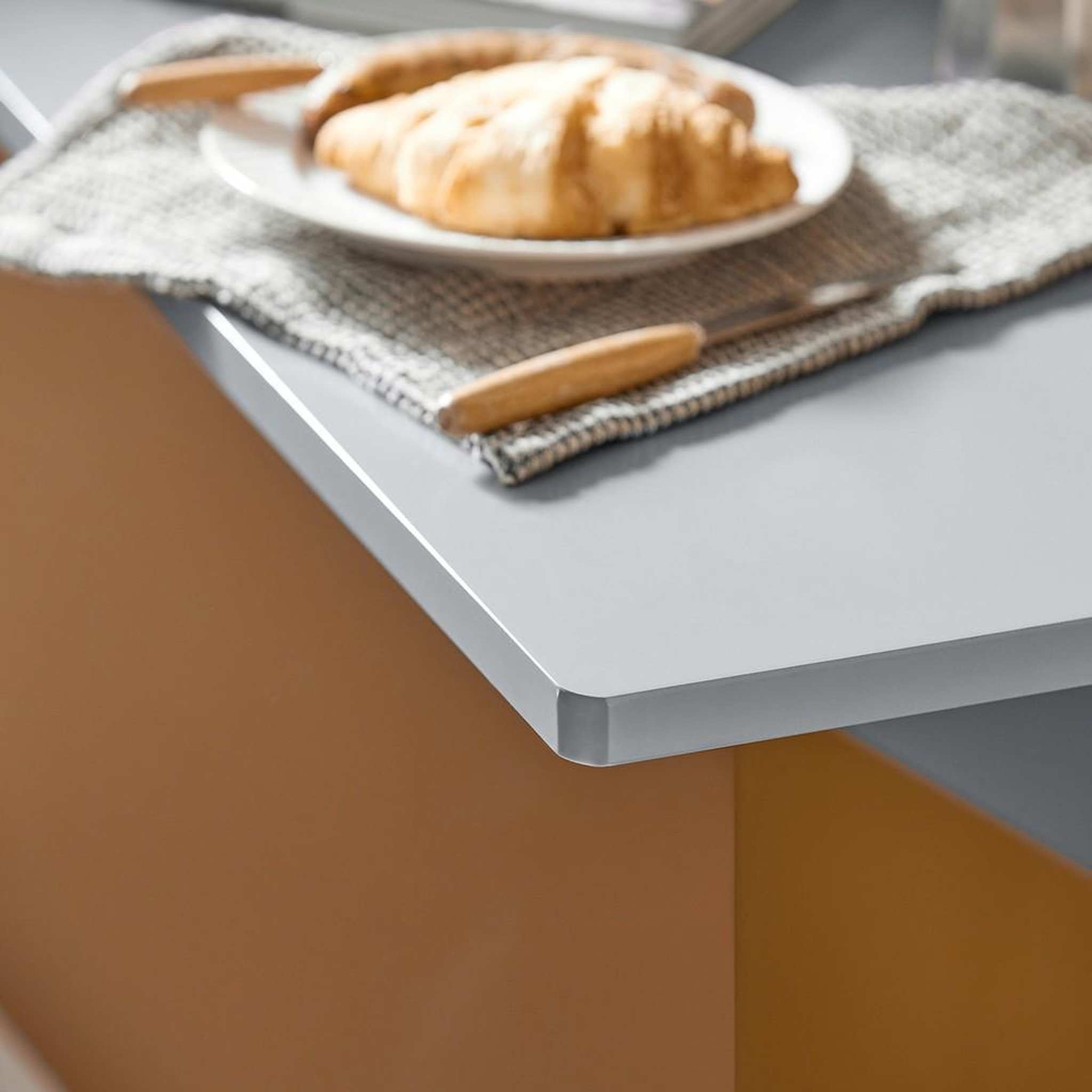 Voir la diapositive 6 : SOBUY SoBuy - Table murale extensible pliante - Minimaliste - FWT03