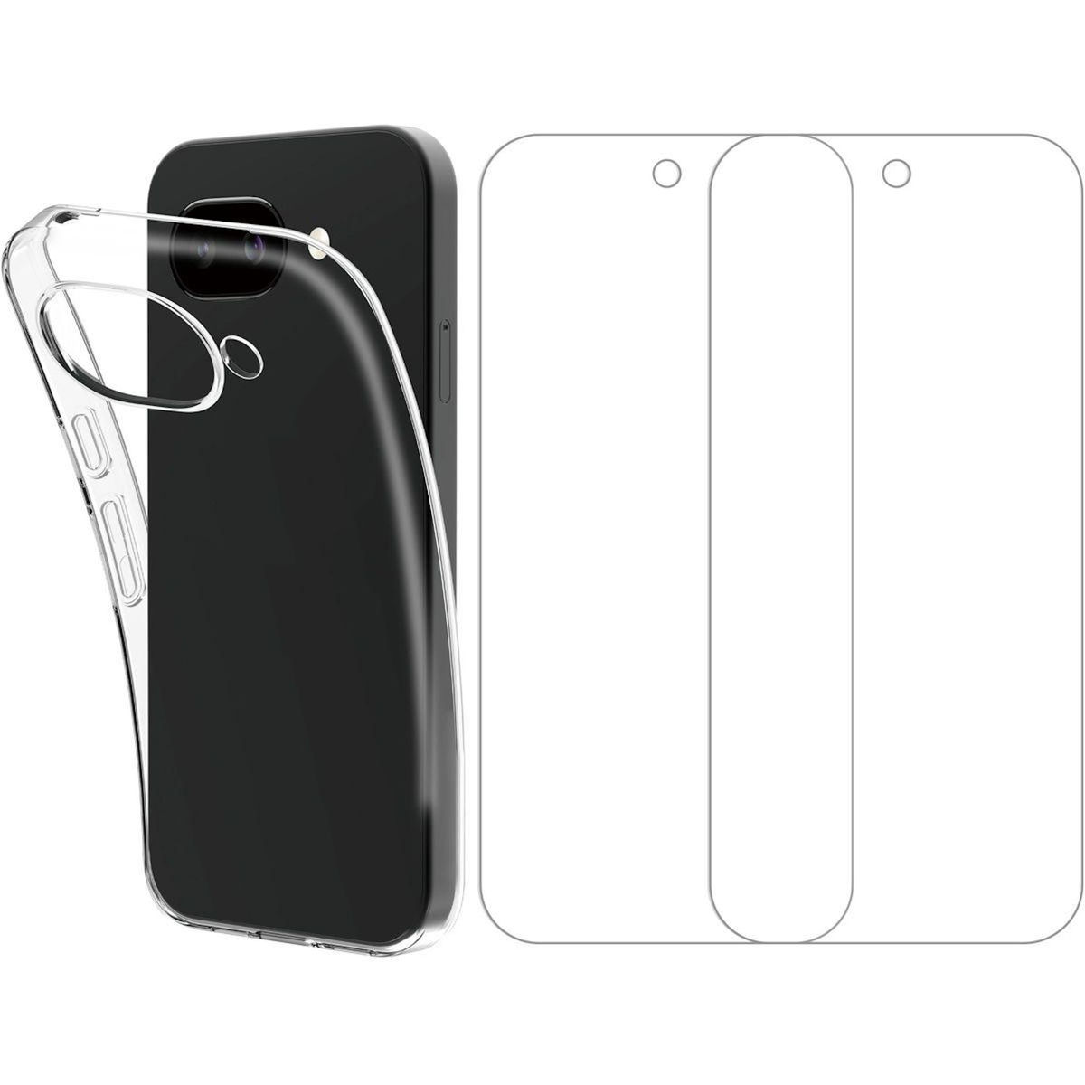 ESSENTIEL B Pack Google Pixel 10A coque + verre trempé