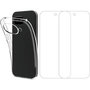 Voir la diapositive 1 : ESSENTIEL B Pack Google Pixel 10A coque + verre trempé