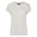 Vero Moda T-Shirt Blanc Femme Vero Moda Brianna 10291353. Coloris disponibles : Blanc