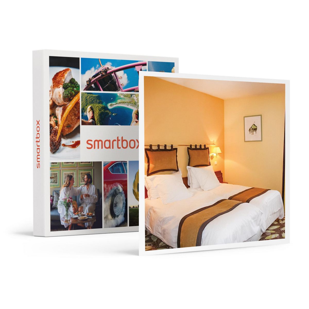 Smartbox Halte de 2 jours en 3* avec dîner et accès au spa près de Strasbourg - Coffret Cadeau Séjour