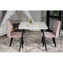 Voir la diapositive 5 : Paris Prix Table Enfant & 2 Chaises  Polar  80cm Blanc & Rose