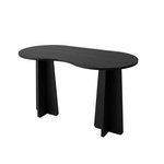 Habitat et Jardin bureau en bois  infini  120 x 60 x 75 cm - Noir