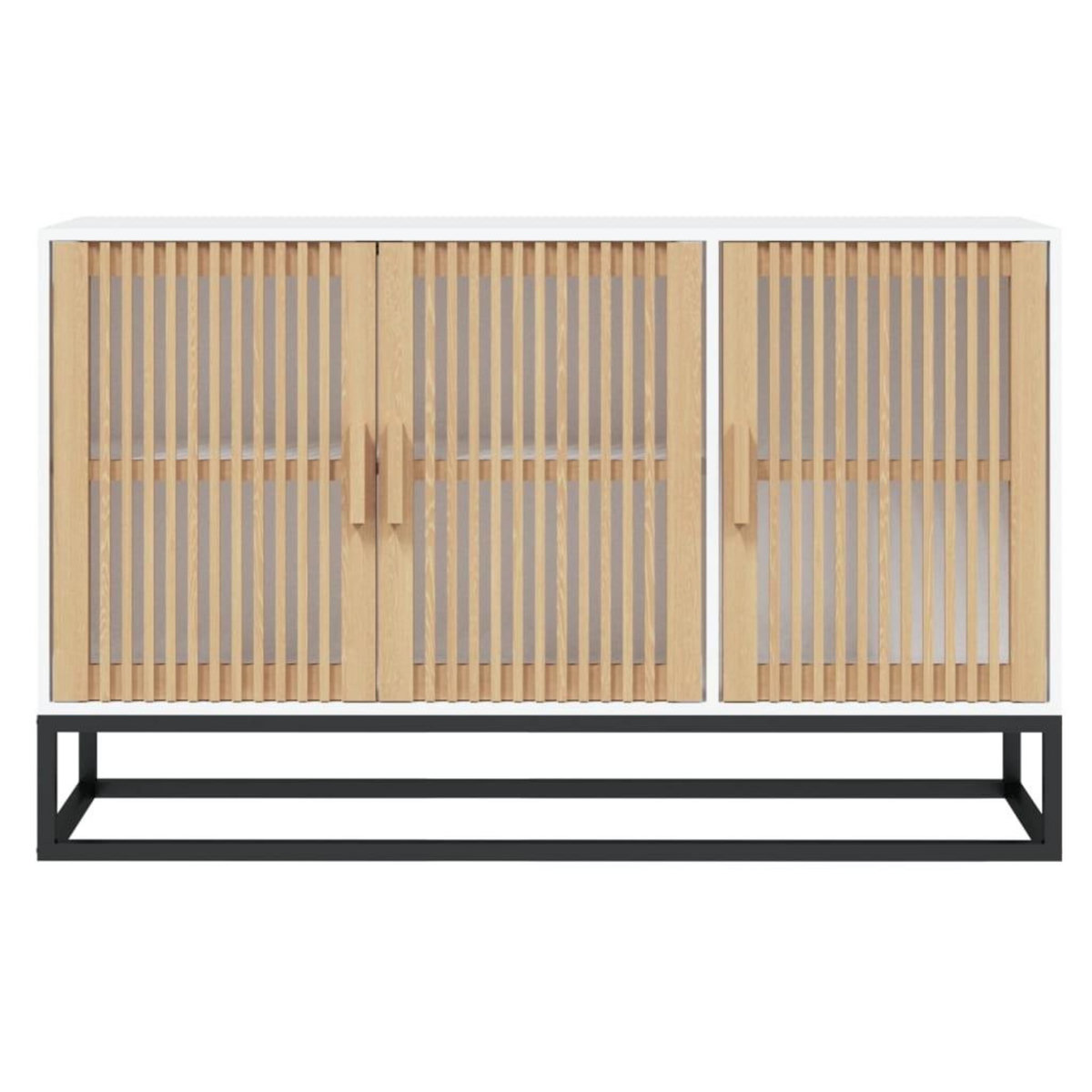 VIDAXL Buffet blanc 105x30x65 cm bois d'ingenierie
