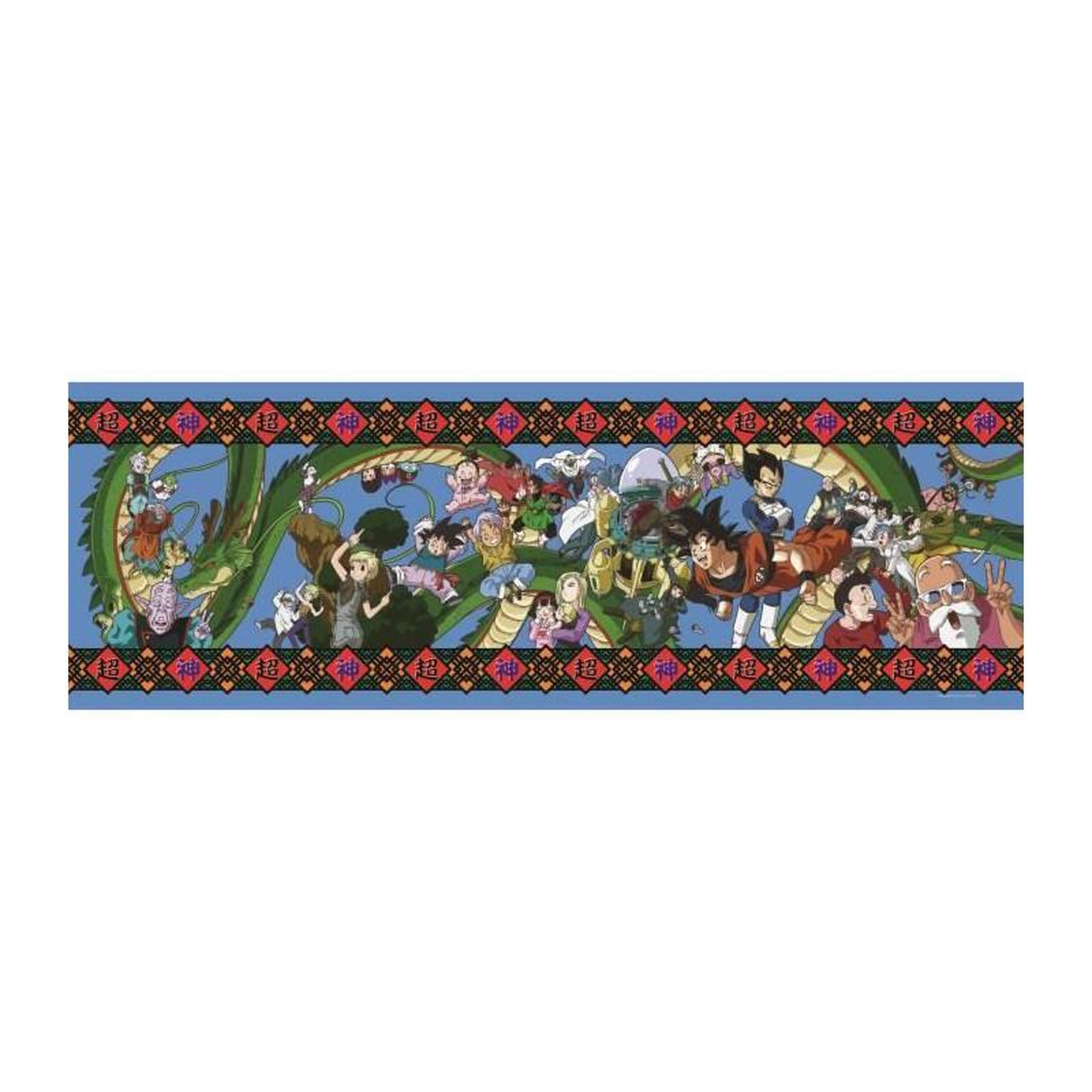Voir la diapositive 2 : CLEMENTONI Puzzle 1000 pièces Panorama Dragon Ball Super Compact – Clementoni