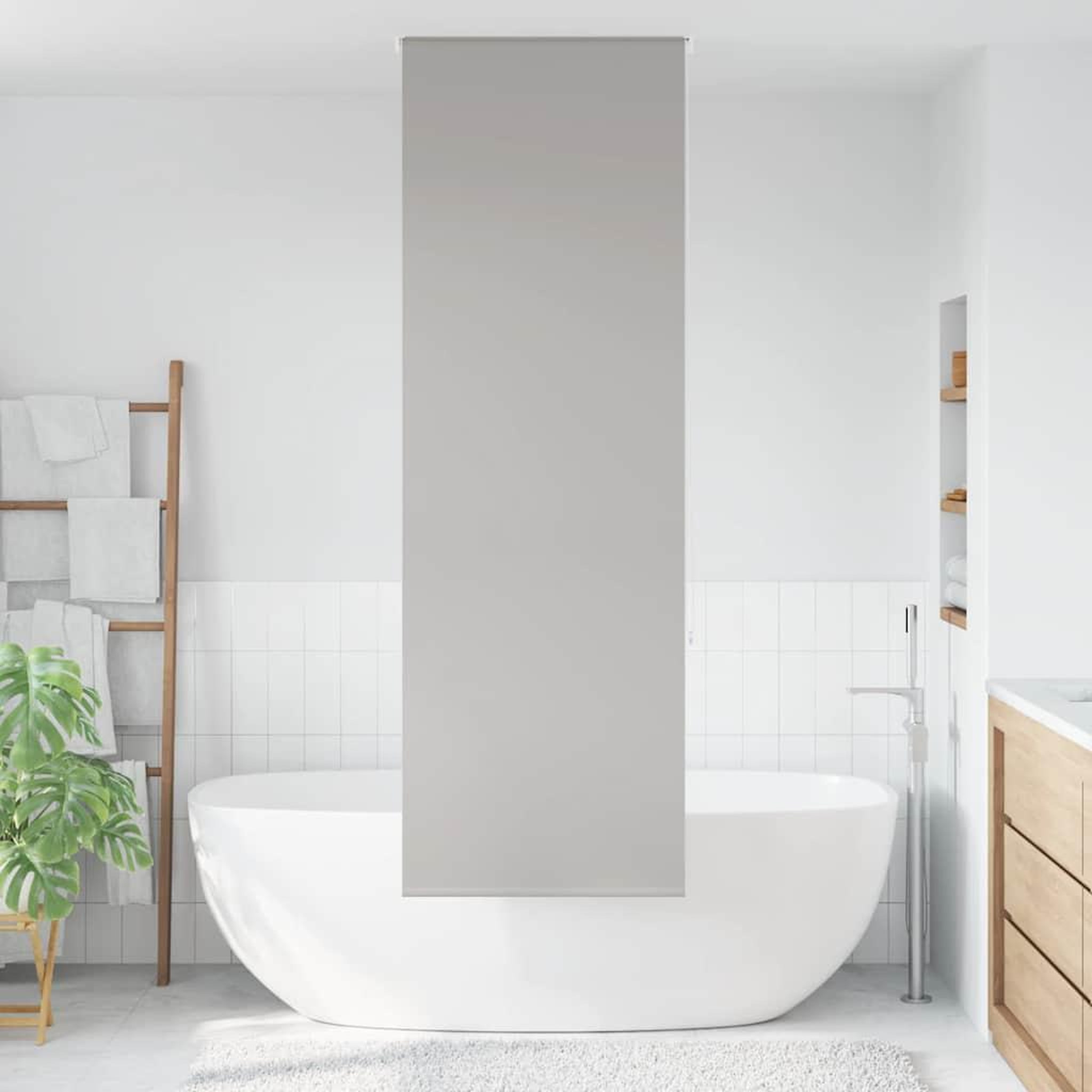 Voir la diapositive 2 : VIDAXL Store enrouleur de douche 60x240 cm largeur du tissu 56 cm