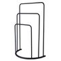 Voir la diapositive 2 : Bathroom Solutions Bathroom Solutions Porte-serviettes debout 49,5x75 cm Metal Noir