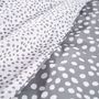 Voir la diapositive 3 : TODAY Parure housse de couette enfant en Coton 57 Fils motif pois EMMA