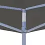 VIDAXL Tente de reception escamotable 3 x 3 m Anthracite