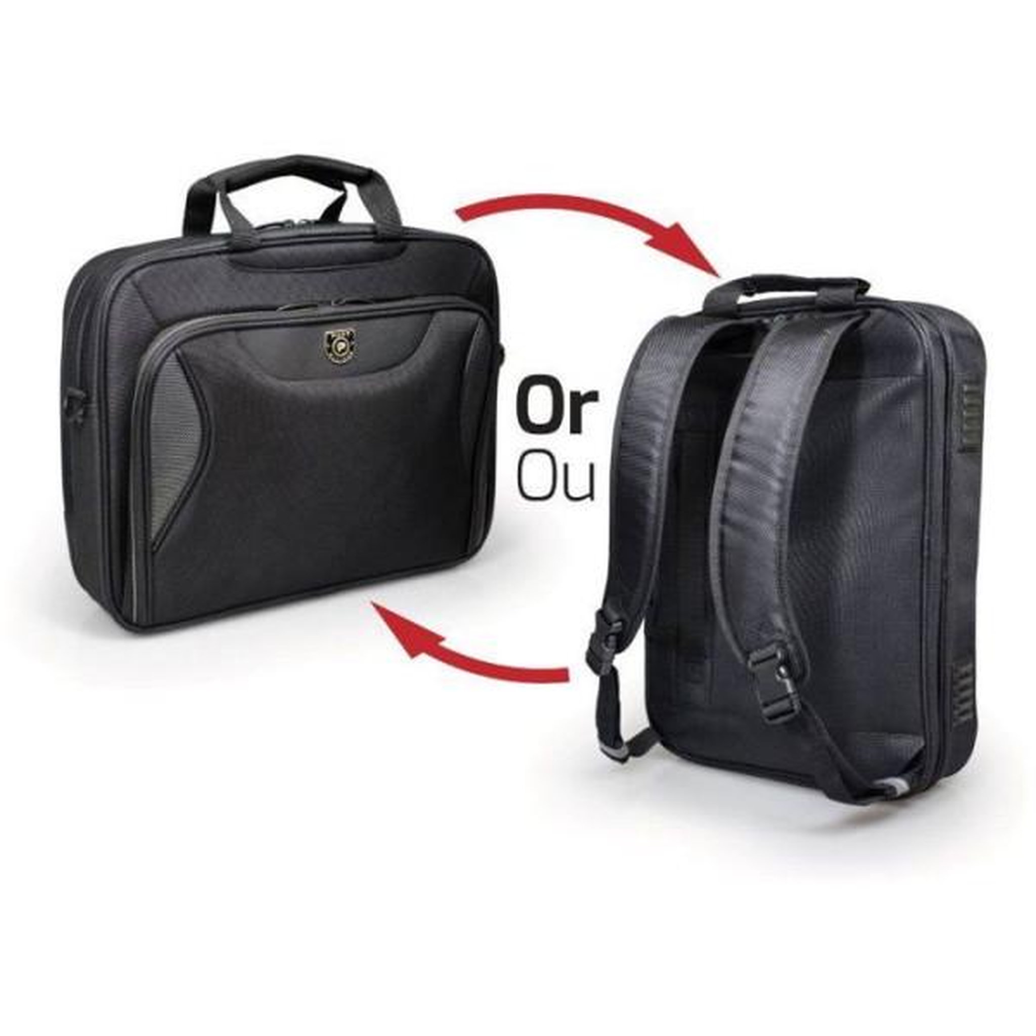 Voir la diapositive 6 : PORT DESIGNS Sacoche - PORT Designs - MANHATTAN - Convertible sac a dos - 15.6 pouces - Noir