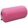 Voir la diapositive 2 : VIDAXL Rouleau gonflable de gymnastique avec pompe 120x75 cm PVC Rose