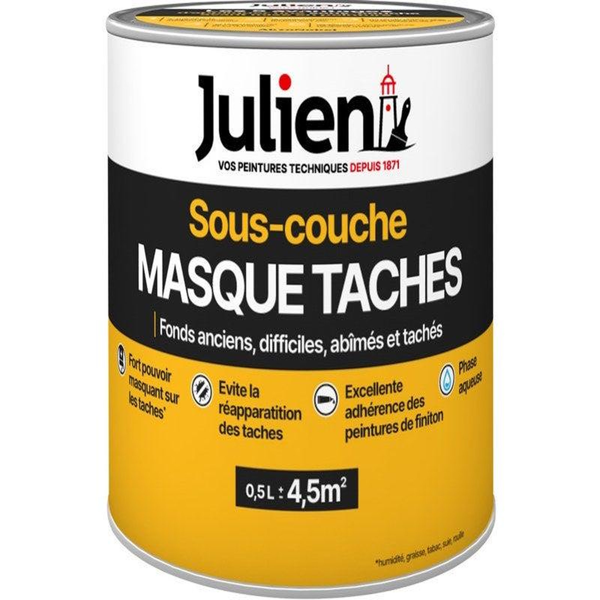 Julien Sous-couche Masque taches Julien, 0.5 L