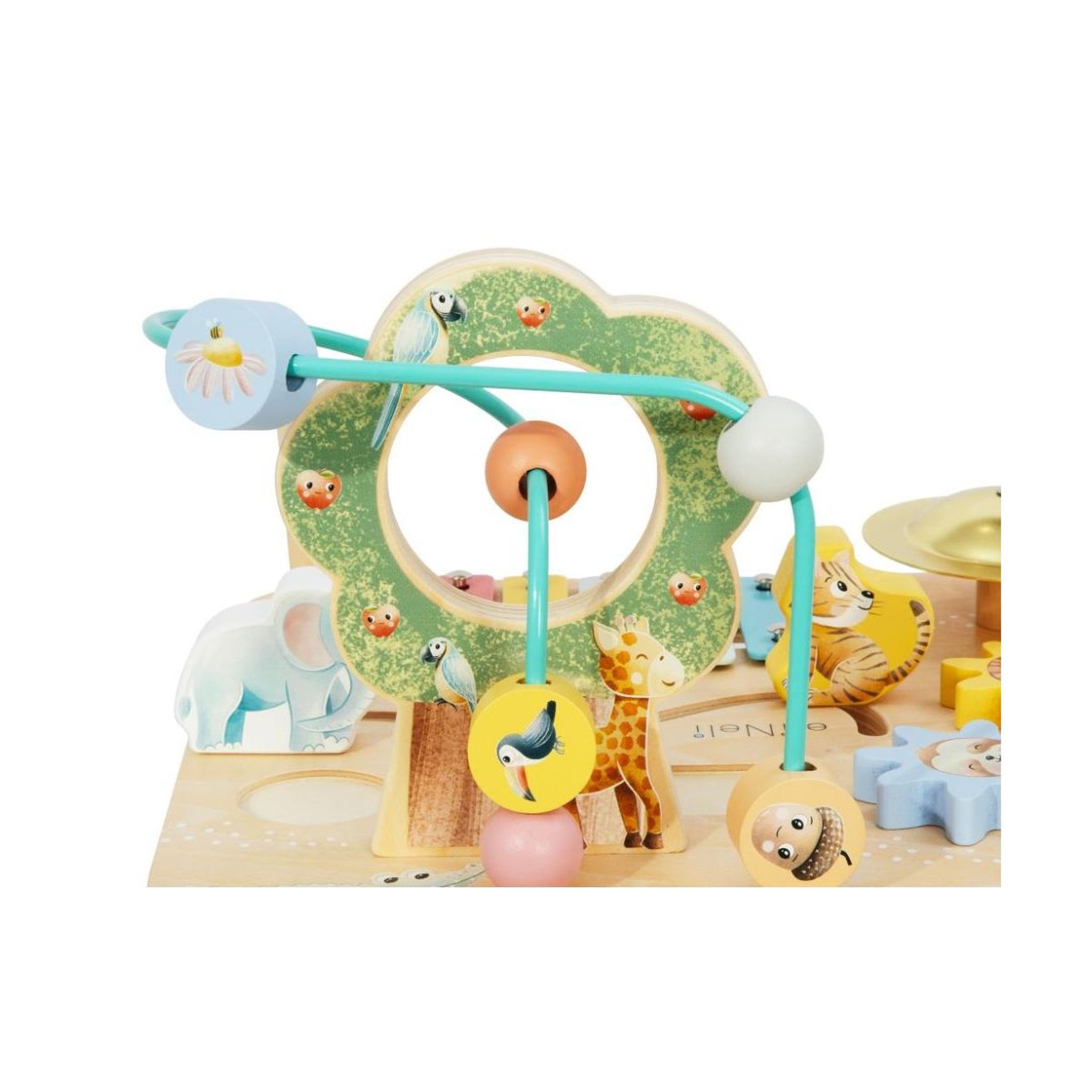 Voir la diapositive 2 : ELINELI Table de motricité animaux