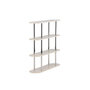 Voir la diapositive 5 : Paris Prix Étagère Design 4 Niveaux  Zino  120cm Blanc