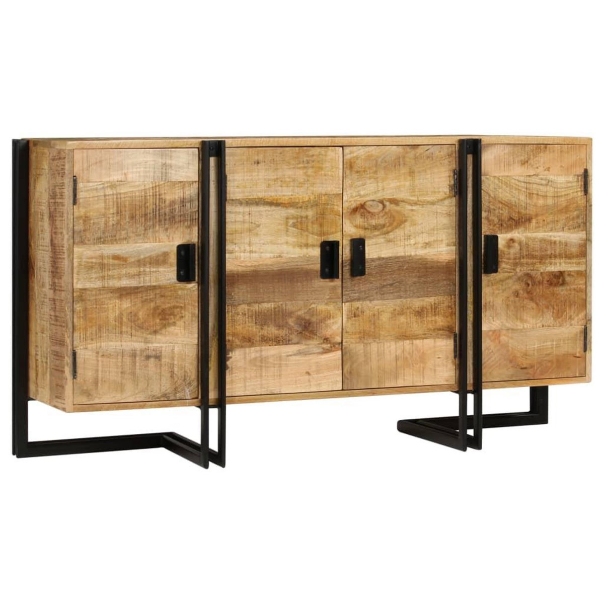 VIDAXL Buffet Bois de manguier massif 150x40x80 cm