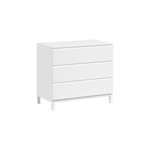 Vipack Commode eva 3 tiroirs blanc