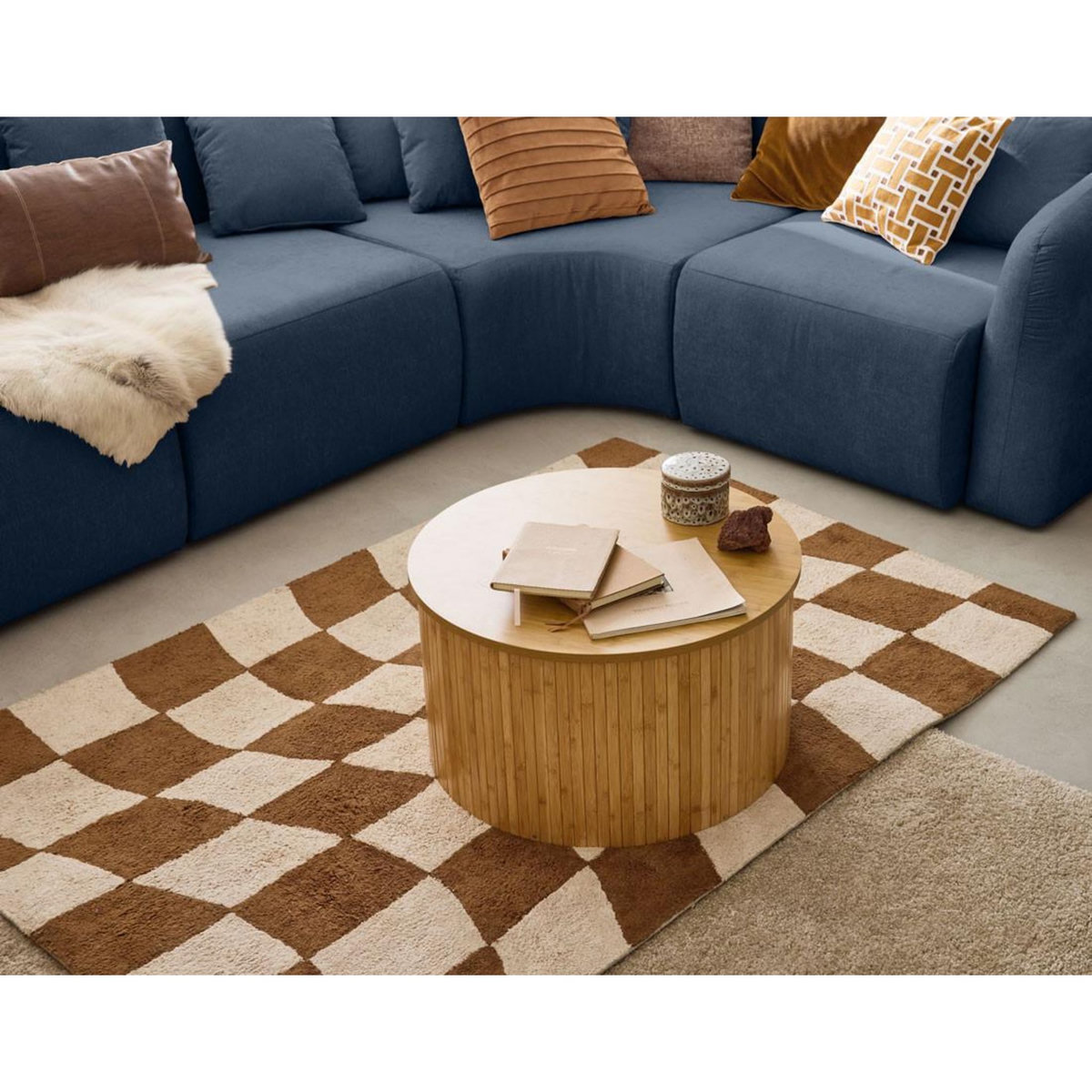 LISA DESIGN Ikare - module d'assise - en tissu