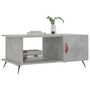 Voir la diapositive 3 : VIDAXL Table basse gris beton 90x50x40 cm bois d'ingenierie