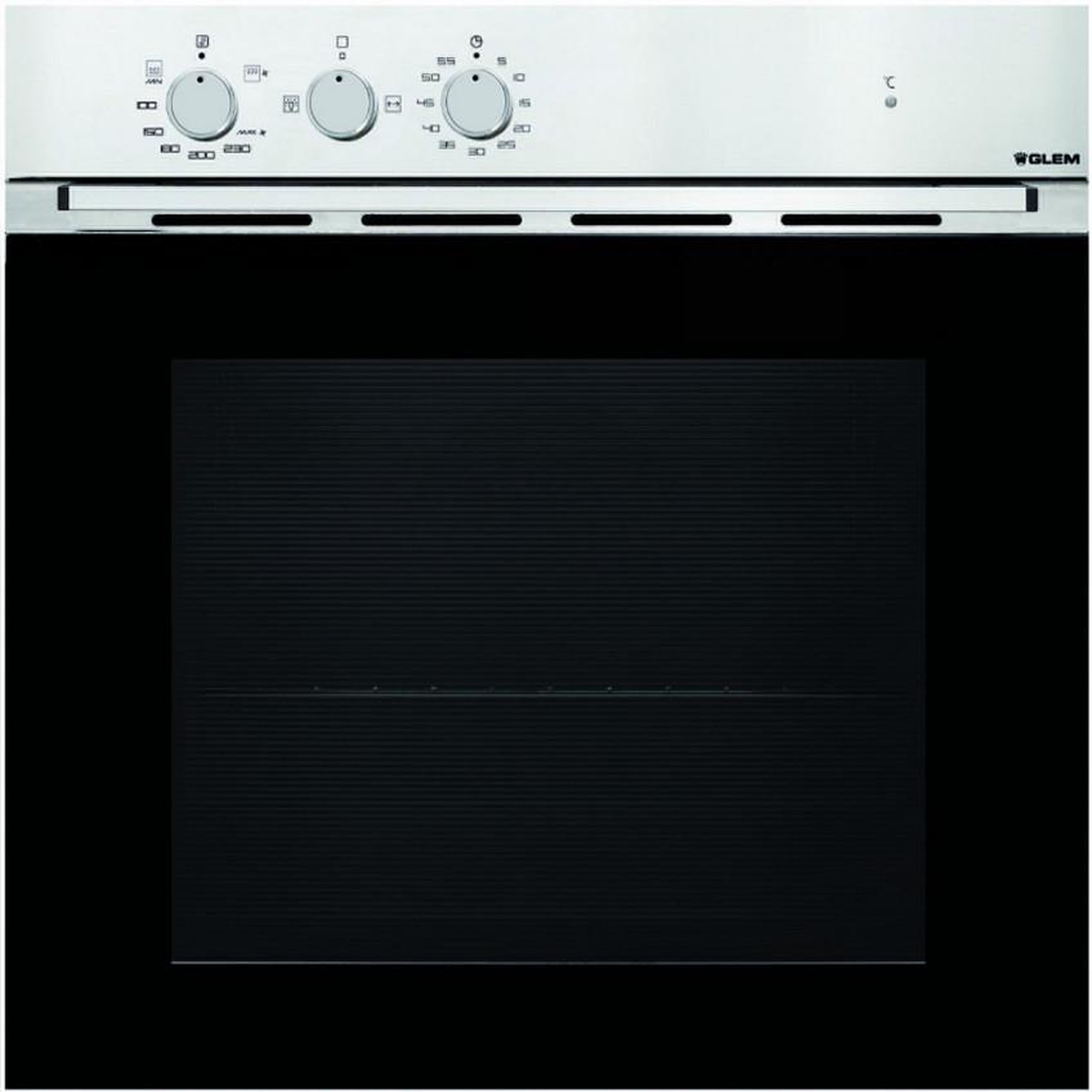 Glem Four intégrable 62l 60cm émail inox - gfmg51ix