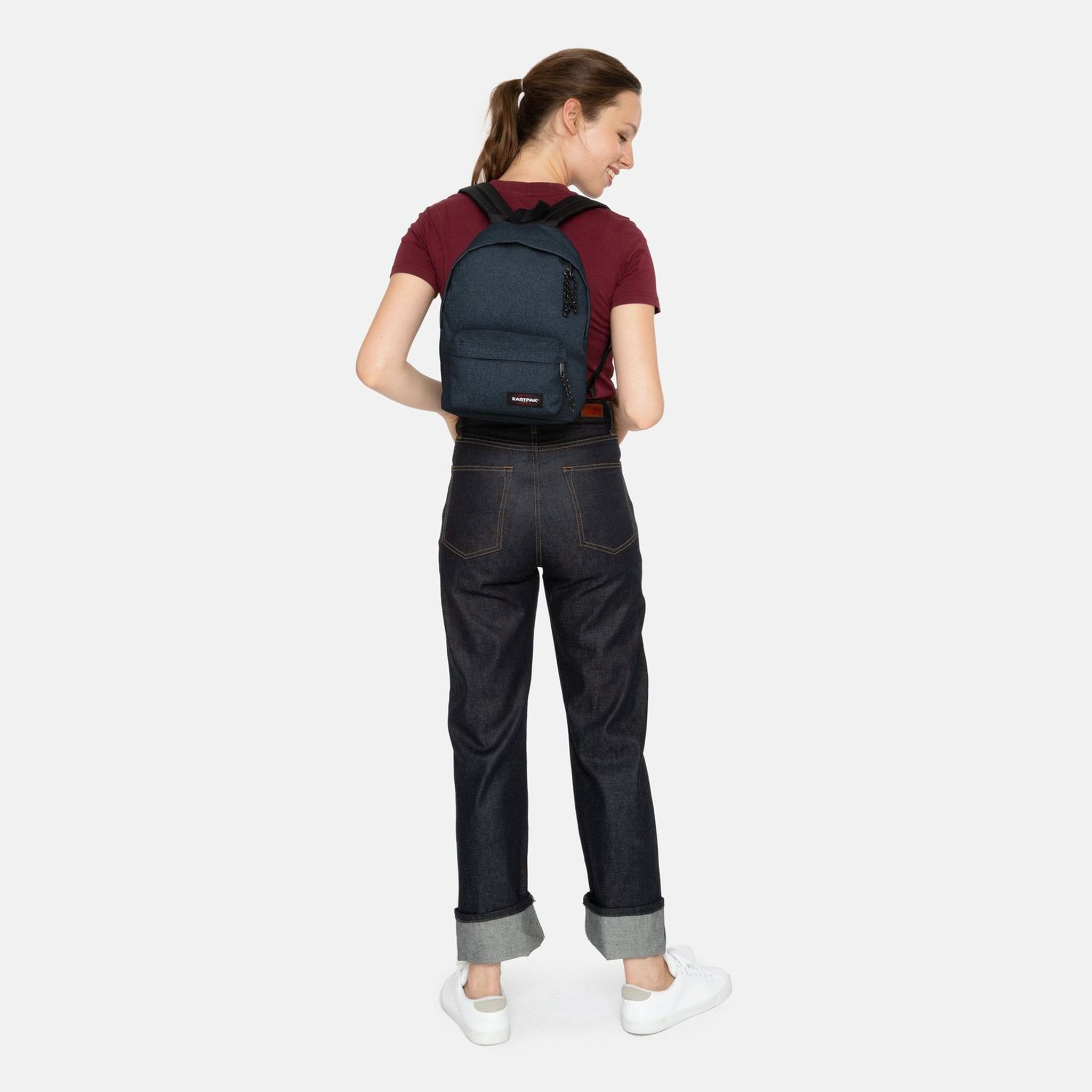 Voir la diapositive 4 : EASTPAK Sac à dos mini 1 compartiment bleu Orbit XS Triple Denim