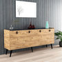 Voir la diapositive 2 : Habitat et Jardin Buffet en bois  Kaya  - 180 x 40 x 79 cm - Marron