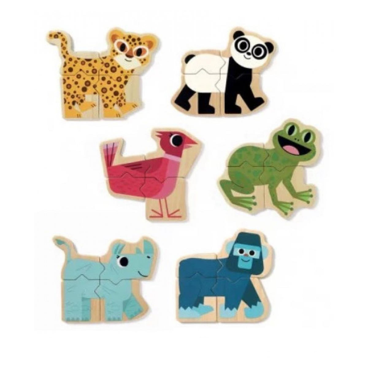 Djeco Jeu Magnetique Bois Mixanimo