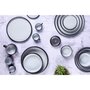 Voir la diapositive 6 : BJORN Assiette creuse GOURMET Ø21,5cm - 4 pièces - Onyx