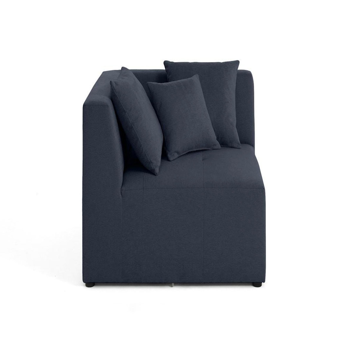 LISA DESIGN Amalfi - module d'angle réversible - en tissu