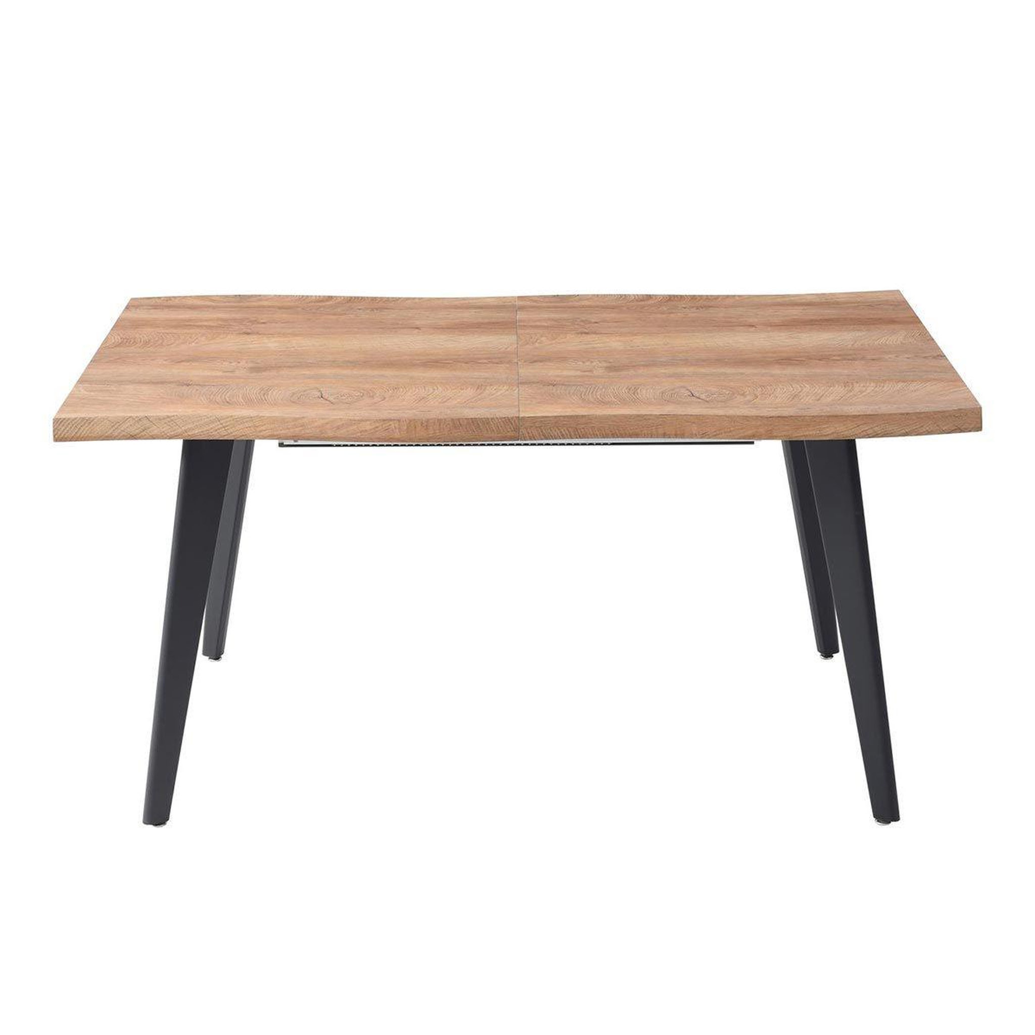 Voir la diapositive 4 : The Home Deco Factory Table de repas extensible  forest  150-210cm naturel