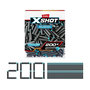 Voir la diapositive 1 : ZURU Fléchettes X-Shot Zuru Pack de 200 fléchettes multicolore