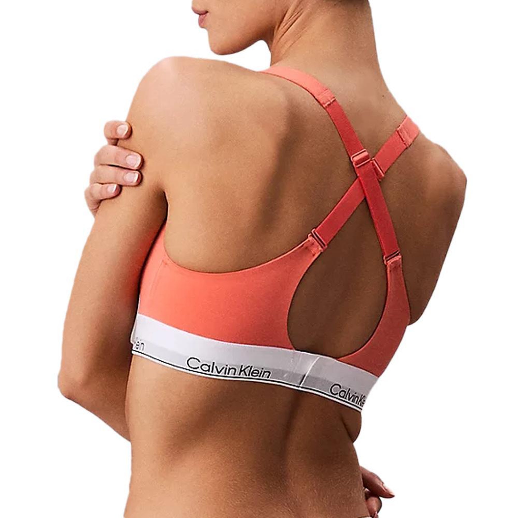 Voir la diapositive 2 : CALVIN KLEIN JEANS Soutien-Gorge Rose Femme Calvin Klein Jeans Lift