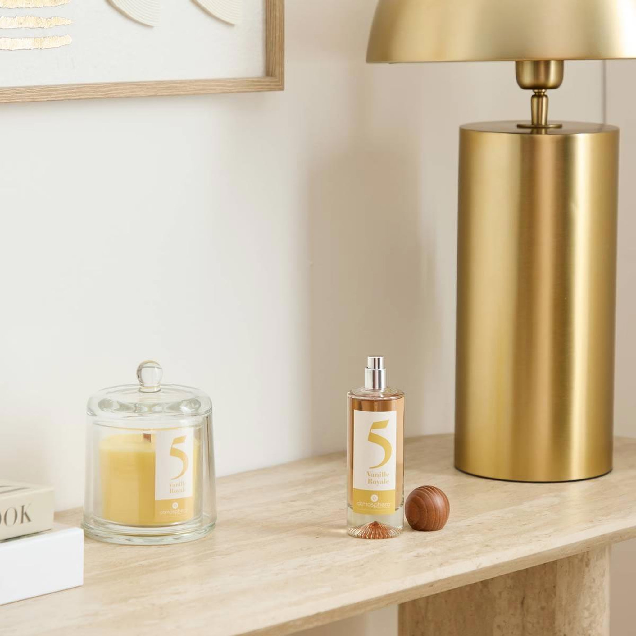 Voir la diapositive 2 : ATMOSPHERA Spray d'ambiance  numia  100ml vanille royale