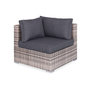 Voir la diapositive 5 : SWEEEK Salon de jardin en résine tressée - Napoli  - 5 places